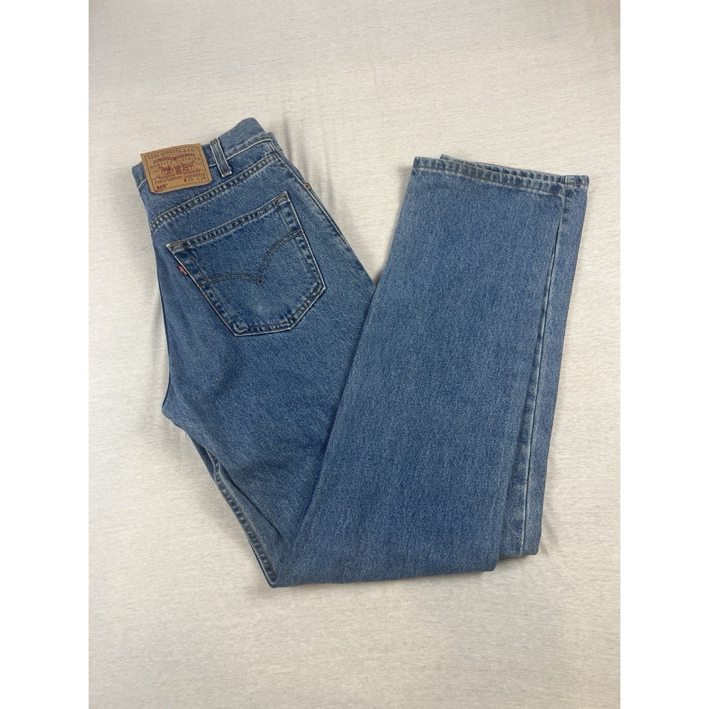 Vtg Levi's 505 Jeans Men's 33x34 Made in Canada Regular Fit Straight Leg Denim
